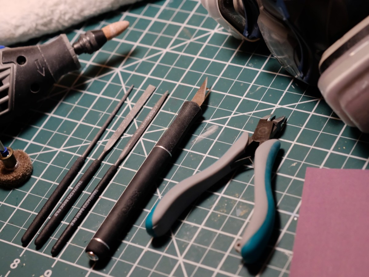 tutorial: filing, sanding, and eliminating mold&nbsp;lines